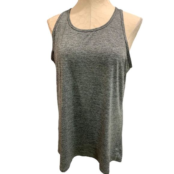XXL C9 by Chamption Womens Heather Gray Workout Tank Top - Picture 2 of 7